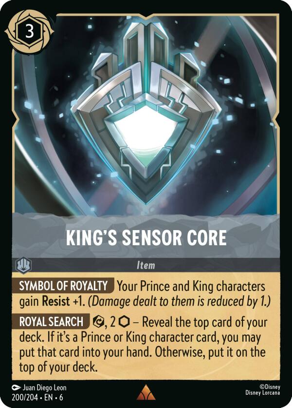 King's Sensor Core (200/204) [Azurite Sea] | I Want That Stuff Brandon