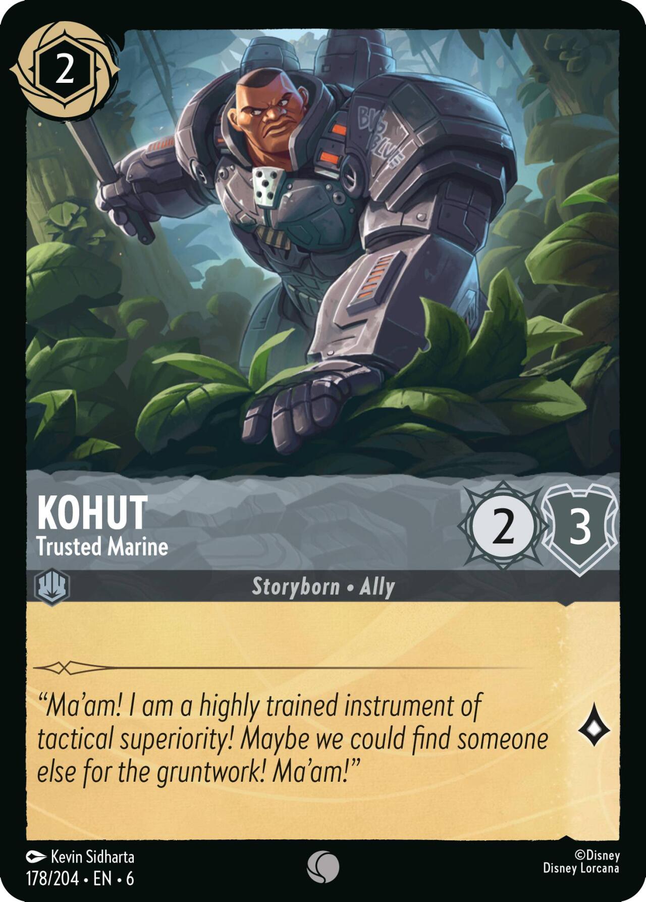 Kohut - Trusted Marine (178/204) [Azurite Sea] | I Want That Stuff Brandon