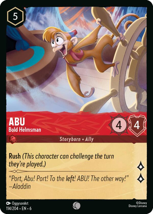 Abu - Bold Helmsman (114/204) [Azurite Sea] | I Want That Stuff Brandon