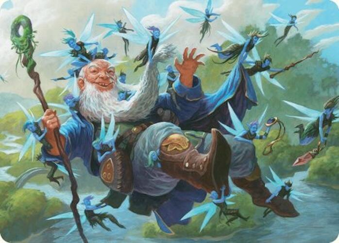 Mischievous Mystic Art Card (7/54) [Foundations Art Series] | I Want That Stuff Brandon