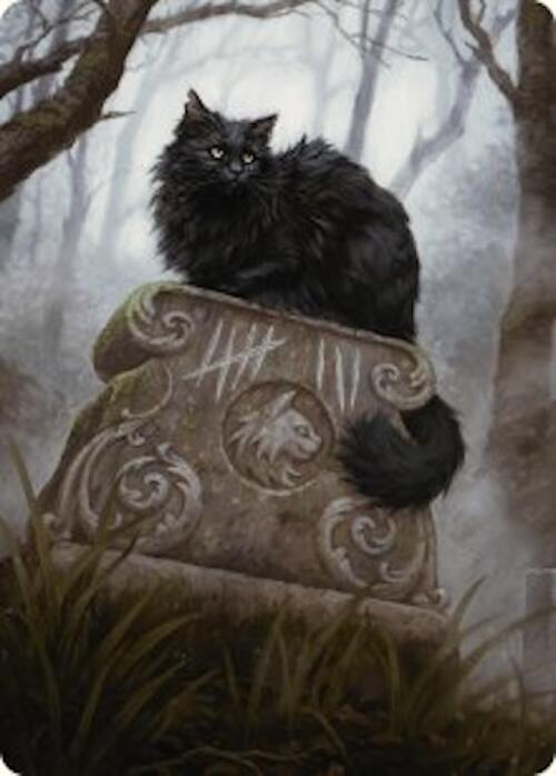 Nine-Lives Familiar 2 Art Card (36/54) [Foundations Art Series] | I Want That Stuff Brandon