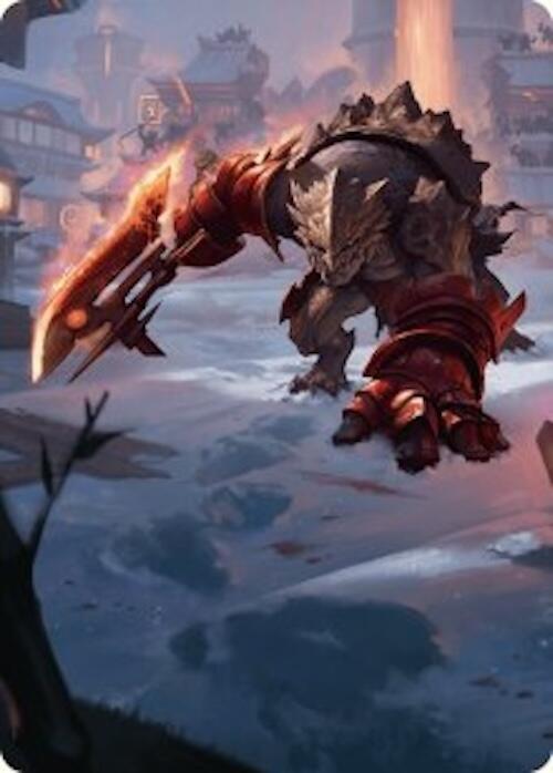 Searslicer Goblin Art Card (39/54) [Foundations Art Series] | I Want That Stuff Brandon