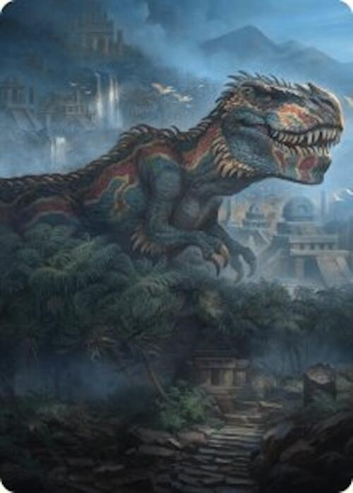 Ghalta, Primal Hunger Art Card (41/54) [Foundations Art Series] | I Want That Stuff Brandon