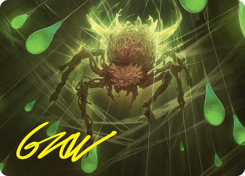 Spinner of Souls Art Card (13/54) (Gold-Stamped Signature) [Foundations Art Series] | I Want That Stuff Brandon