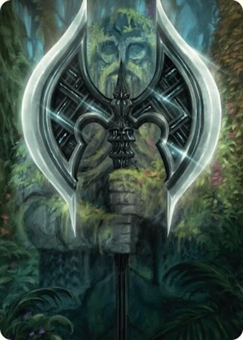 Leyline Axe Art Card (49/54) [Foundations Art Series] | I Want That Stuff Brandon