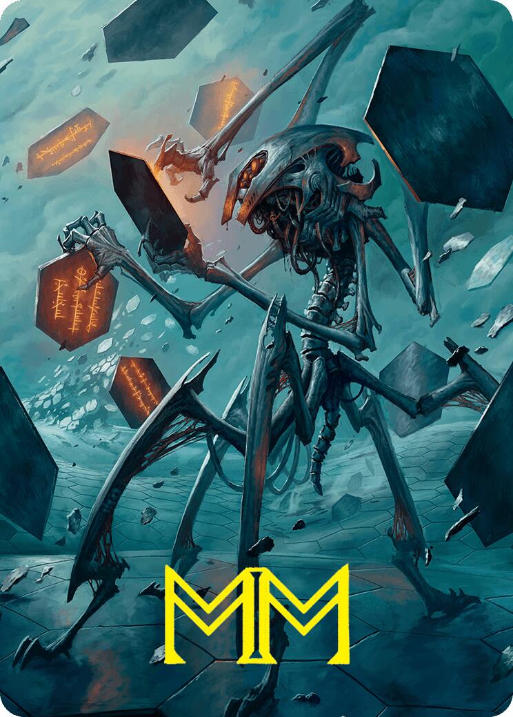 Scrawling Crawler Art Card (50/54) (Gold-Stamped Signature) [Foundations Art Series] | I Want That Stuff Brandon