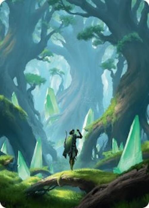 Forest Art Card (25/54) [Foundations Art Series] | I Want That Stuff Brandon
