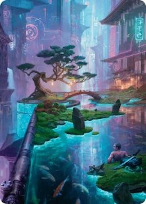 Island Art Card (22/54) [Foundations Art Series] | I Want That Stuff Brandon