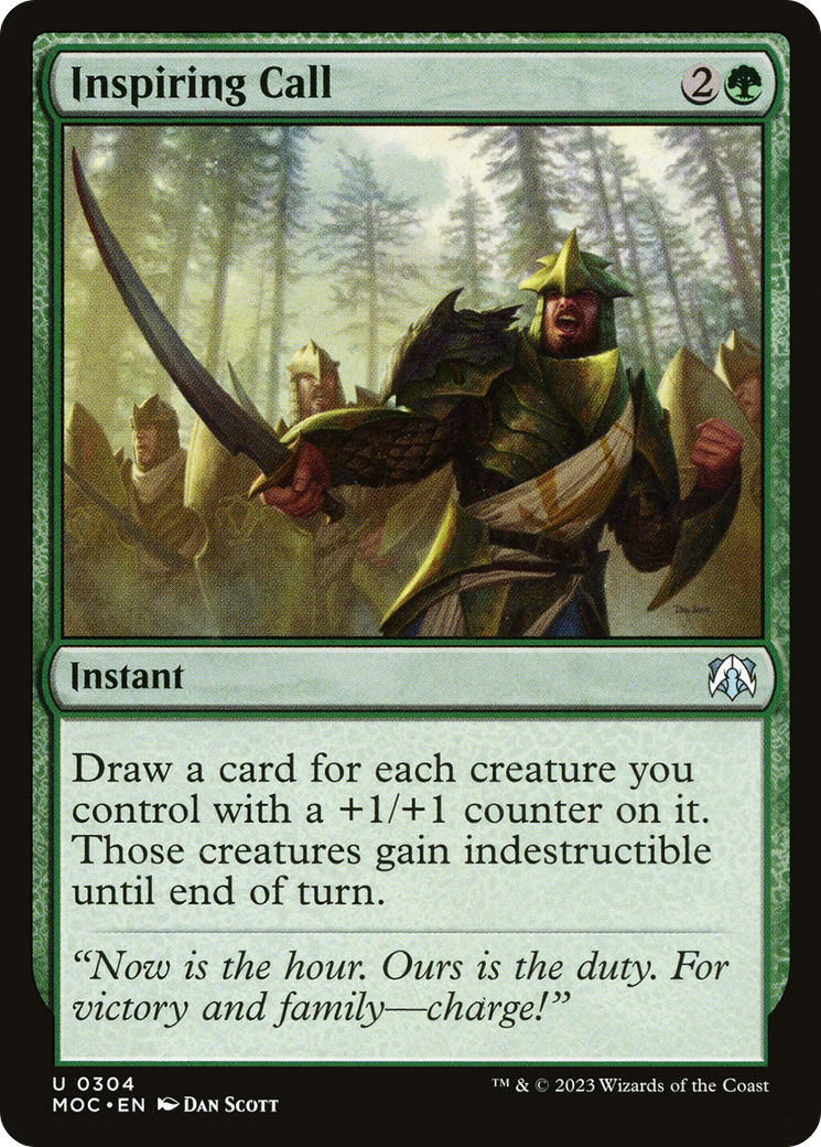 Inspiring Call [March of the Machine Commander] | I Want That Stuff Brandon