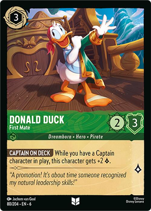 Donald Duck - First Mate (80/204) [Azurite Sea] | I Want That Stuff Brandon