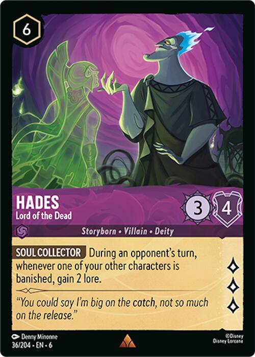 Hades - Lord of the Dead (36/204) [Azurite Sea] | I Want That Stuff Brandon