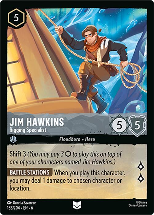 Jim Hawkins - Rigging Specialist (183/204) [Azurite Sea] | I Want That Stuff Brandon