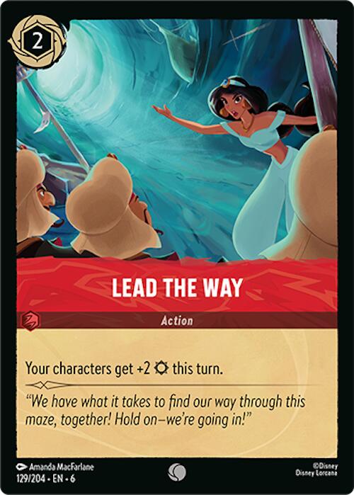 Lead the Way (129/204) [Azurite Sea] | I Want That Stuff Brandon