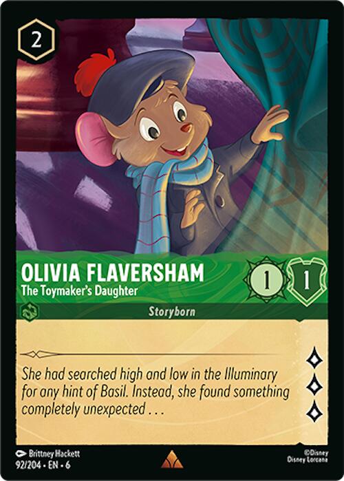 Olivia Flaversham - The Toymaker's Daughter (92/204) [Azurite Sea] | I Want That Stuff Brandon