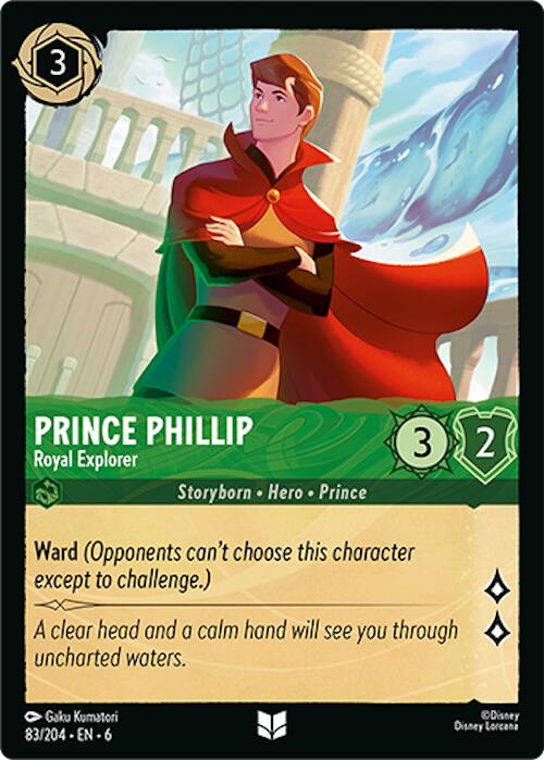 Prince Phillip - Royal Explorer (83/204) [Azurite Sea] | I Want That Stuff Brandon