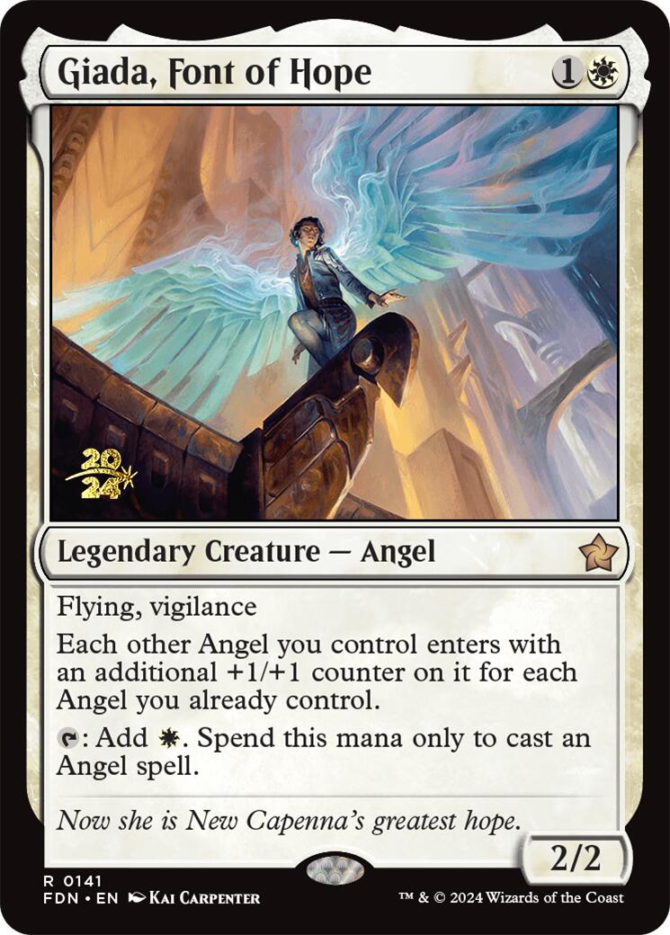 Giada, Font of Hope [Foundations Prerelease Promos] | I Want That Stuff Brandon