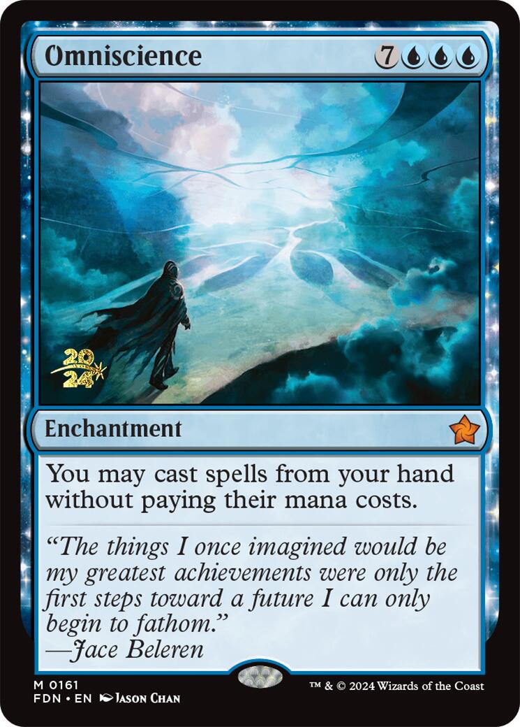 Omniscience [Foundations Prerelease Promos] | I Want That Stuff Brandon