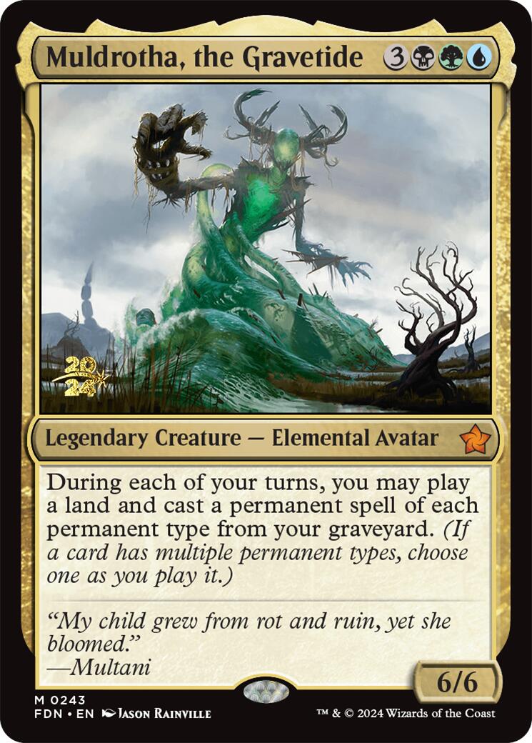 Muldrotha, the Gravetide [Foundations Prerelease Promos] | I Want That Stuff Brandon