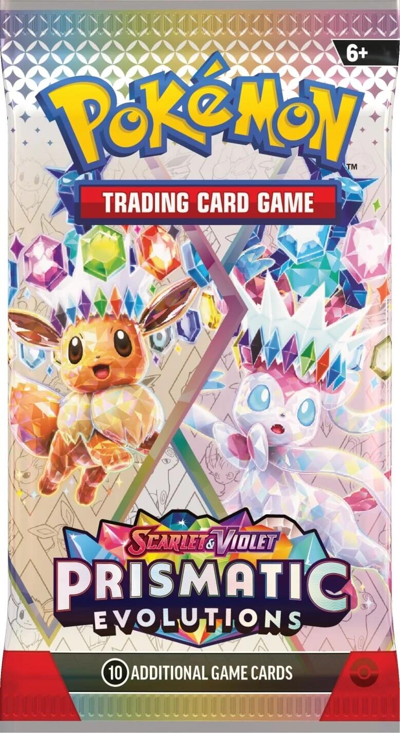 Scarlet & Violet: Prismatic Evolutions - Booster Pack | I Want That Stuff Brandon