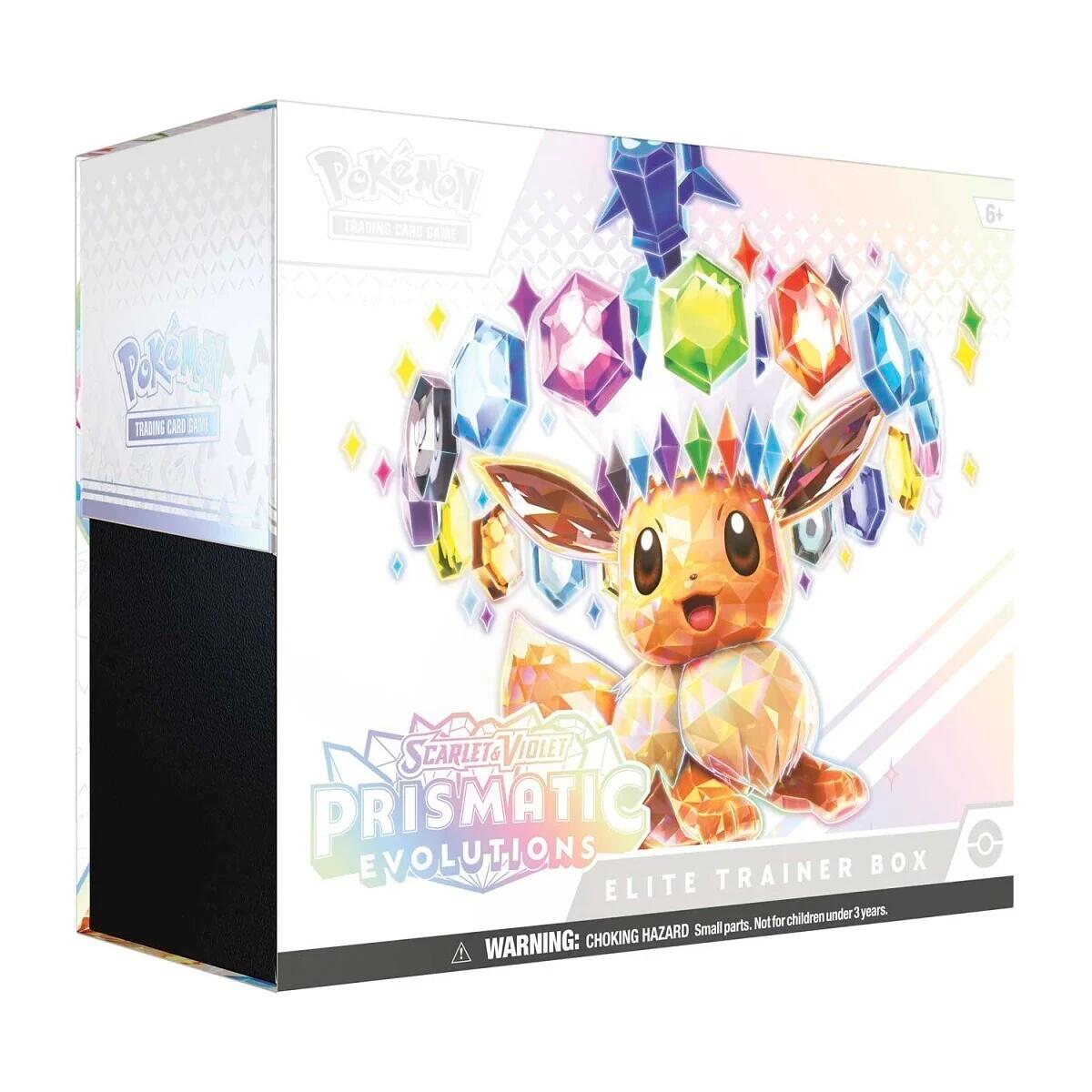 Scarlet & Violet: Prismatic Evolutions - Pokemon Center Elite Trainer Box (Exclusive) | I Want That Stuff Brandon