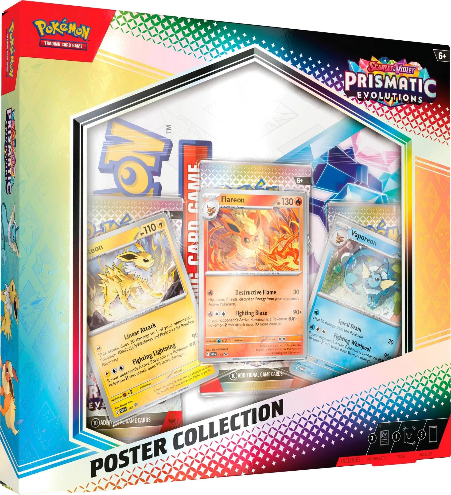 Scarlet & Violet: Prismatic Evolutions - Poster Collection | I Want That Stuff Brandon