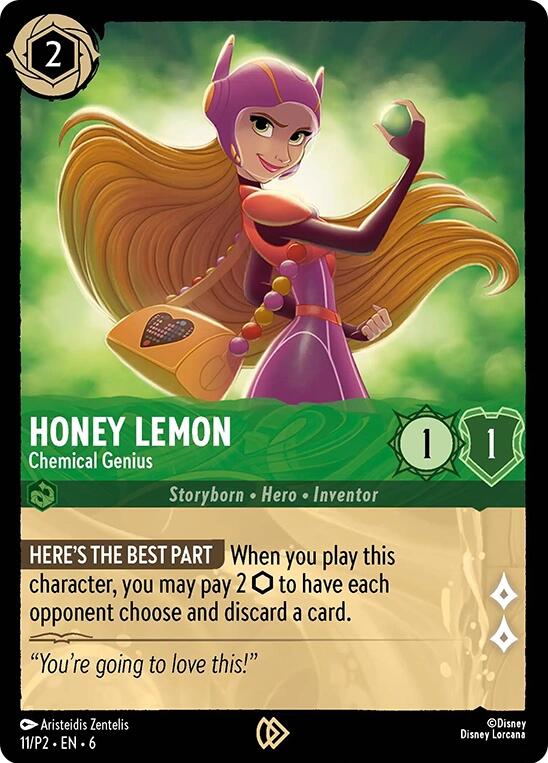 Honey Lemon - Chemical Genius (11/P2) [Promo Cards] | I Want That Stuff Brandon