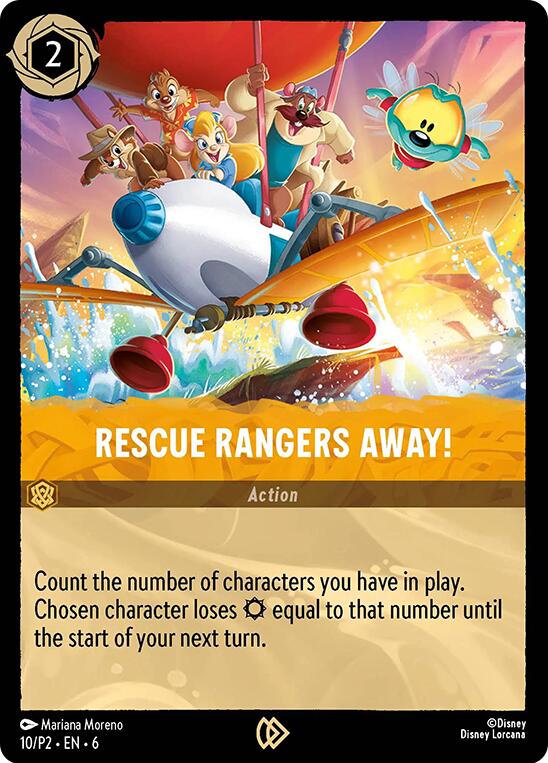Rescue Rangers Away! (10/P2) [Promo Cards] | I Want That Stuff Brandon