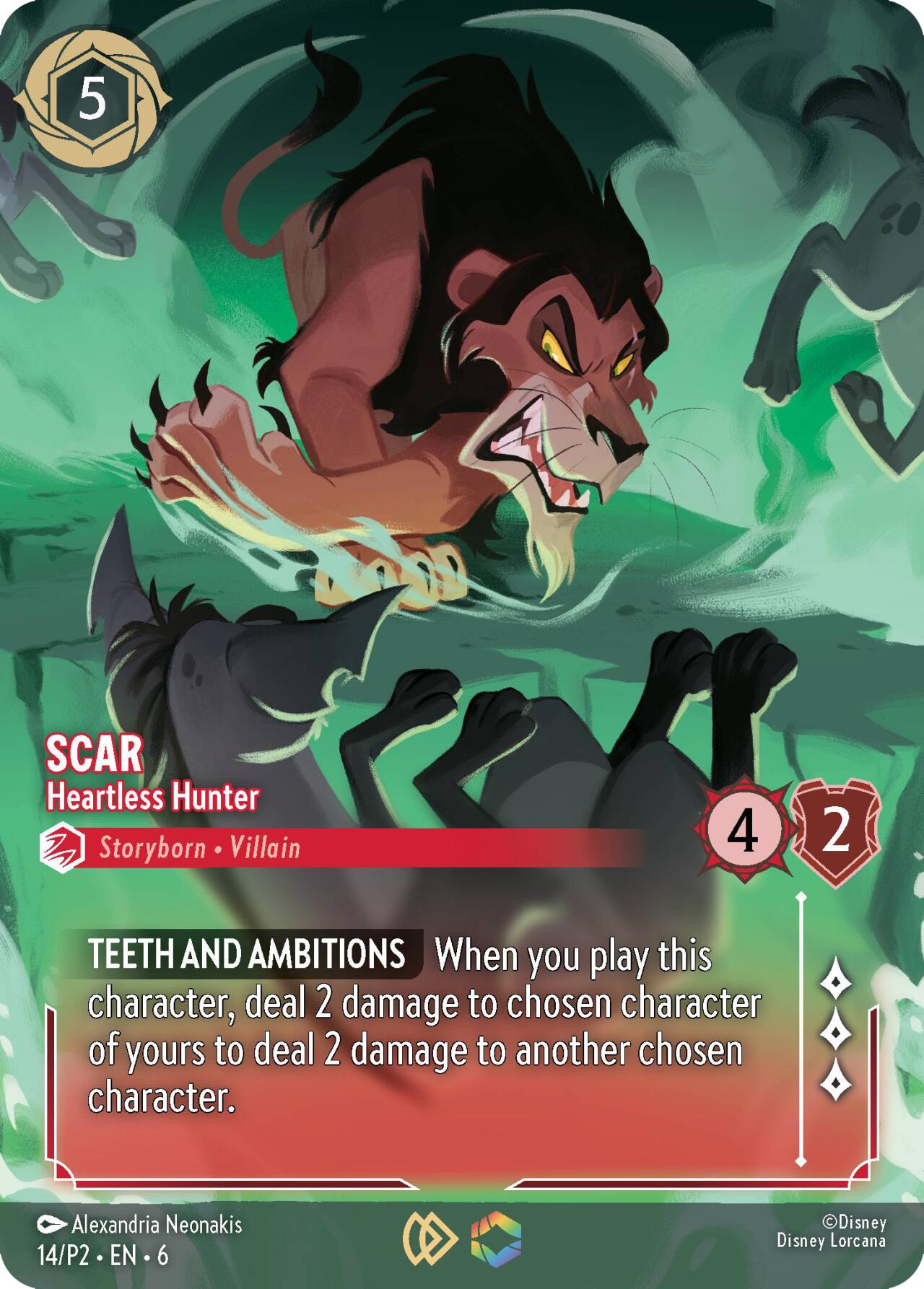 Scar - Heartless Hunter (Store Championship) (14) [Promo Cards] | I Want That Stuff Brandon