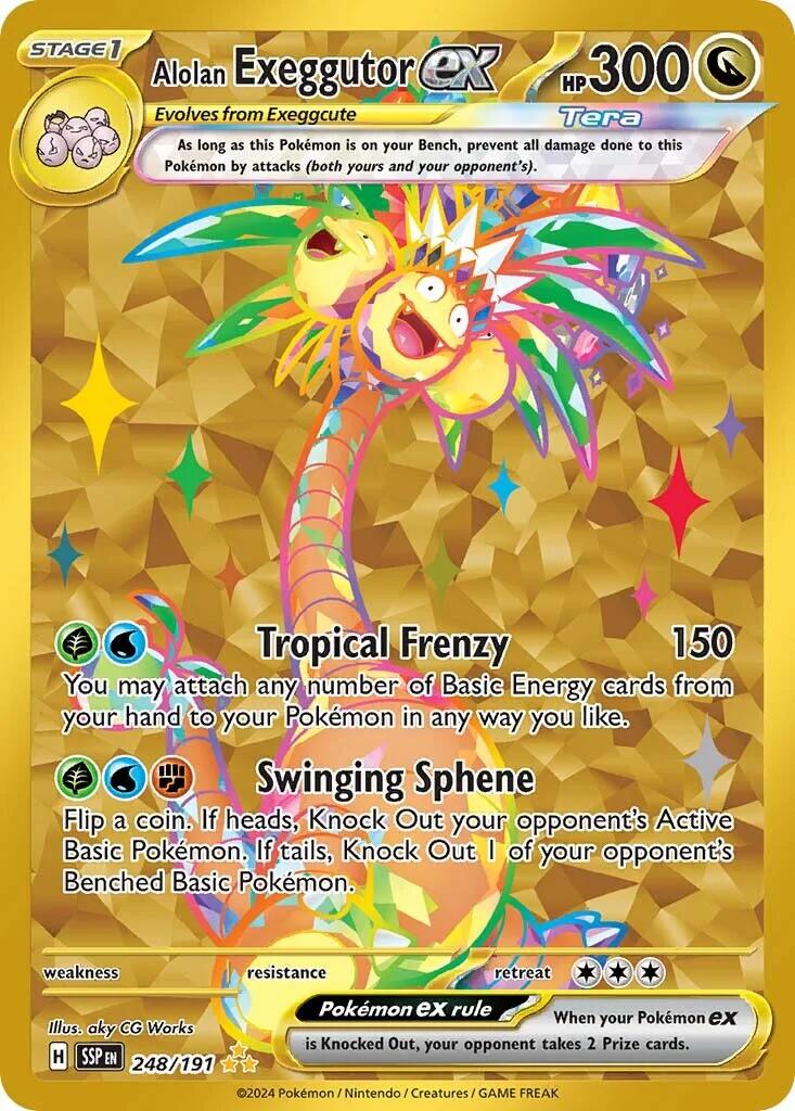 Alolan Exeggutor ex (248/191) [Scarlet & Violet: Surging Sparks] | I Want That Stuff Brandon