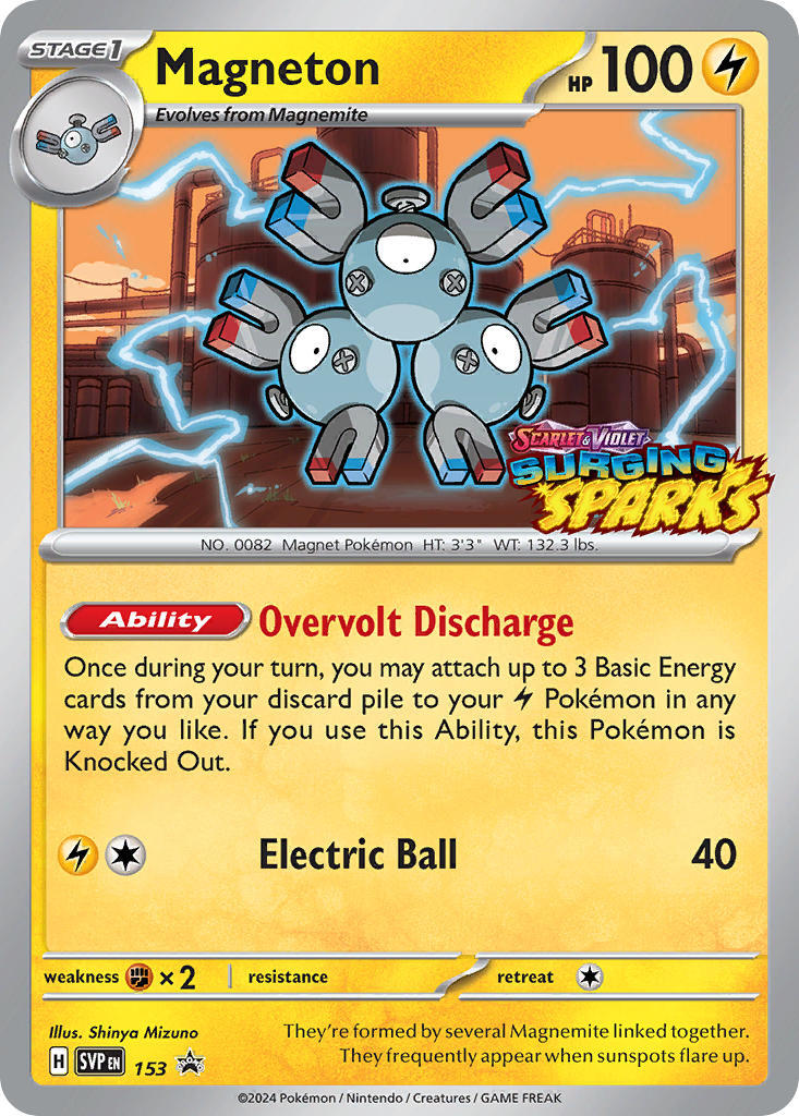 Magneton (153) [Scarlet & Violet: Black Star Promos] | I Want That Stuff Brandon