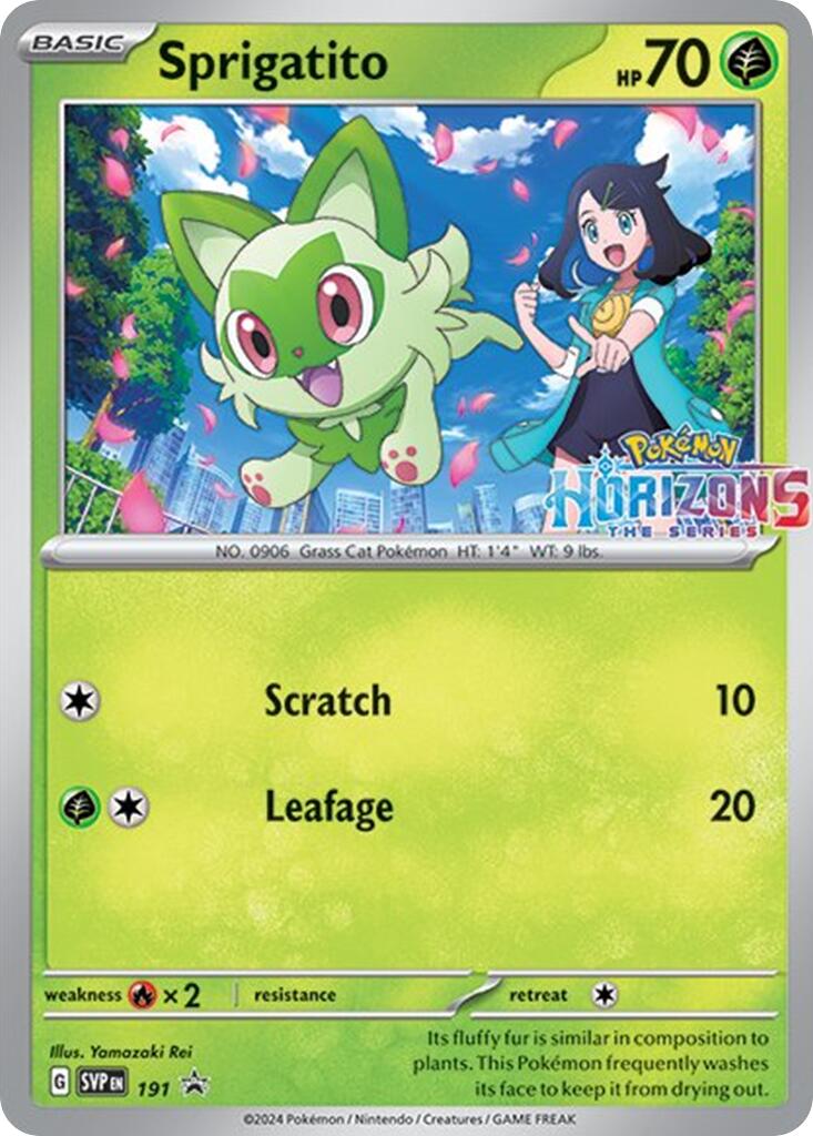 Sprigatito (191) [Scarlet & Violet: Black Star Promos] | I Want That Stuff Brandon