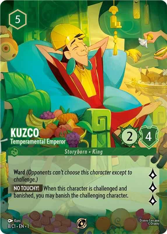 Kuzco - Temperamental Emperor (8) [Promo Cards] | I Want That Stuff Brandon