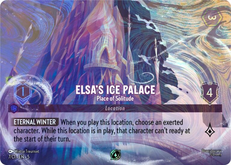Elsa's Ice Palace - Place of Solitude (7) [Promo Cards] | I Want That Stuff Brandon