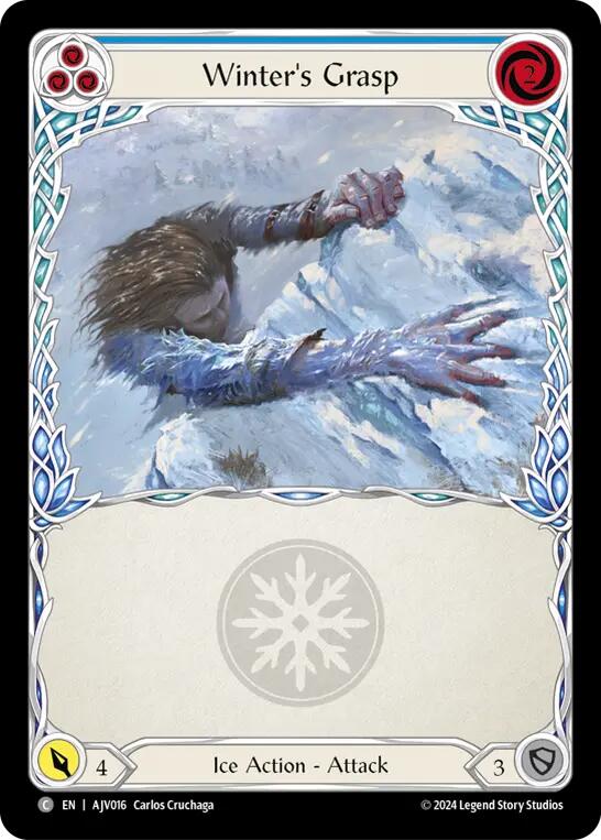 Winter's Grasp (Blue) [AJV016] (Armory Deck: Jarl Vetreidi) | I Want That Stuff Brandon