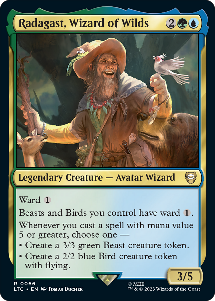 Radagast, Wizard of Wilds [The Lord of the Rings: Tales of Middle-Earth Commander] | I Want That Stuff Brandon