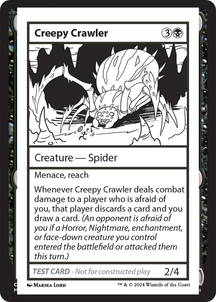 Creepy Crawler [Mystery Booster 2 Playtest Cards] | I Want That Stuff Brandon