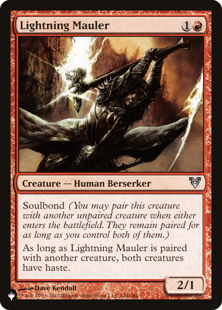 Lightning Mauler [The List] | I Want That Stuff Brandon