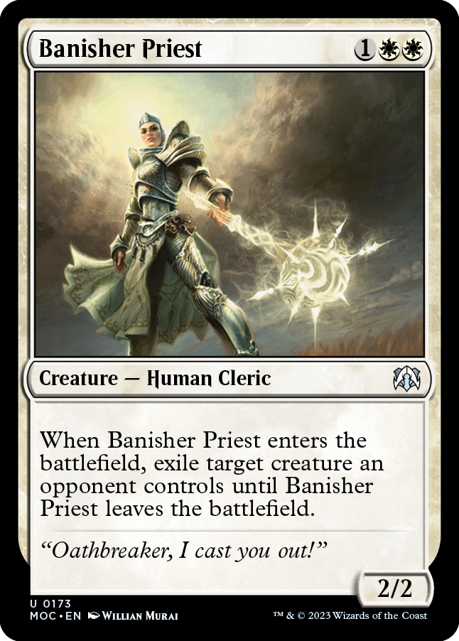 Banisher Priest [March of the Machine Commander] | I Want That Stuff Brandon