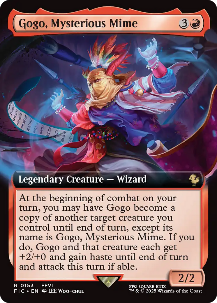 Gogo, Mysterious Mime (Extended Art) [FINAL FANTASY Commander] | I Want That Stuff Brandon