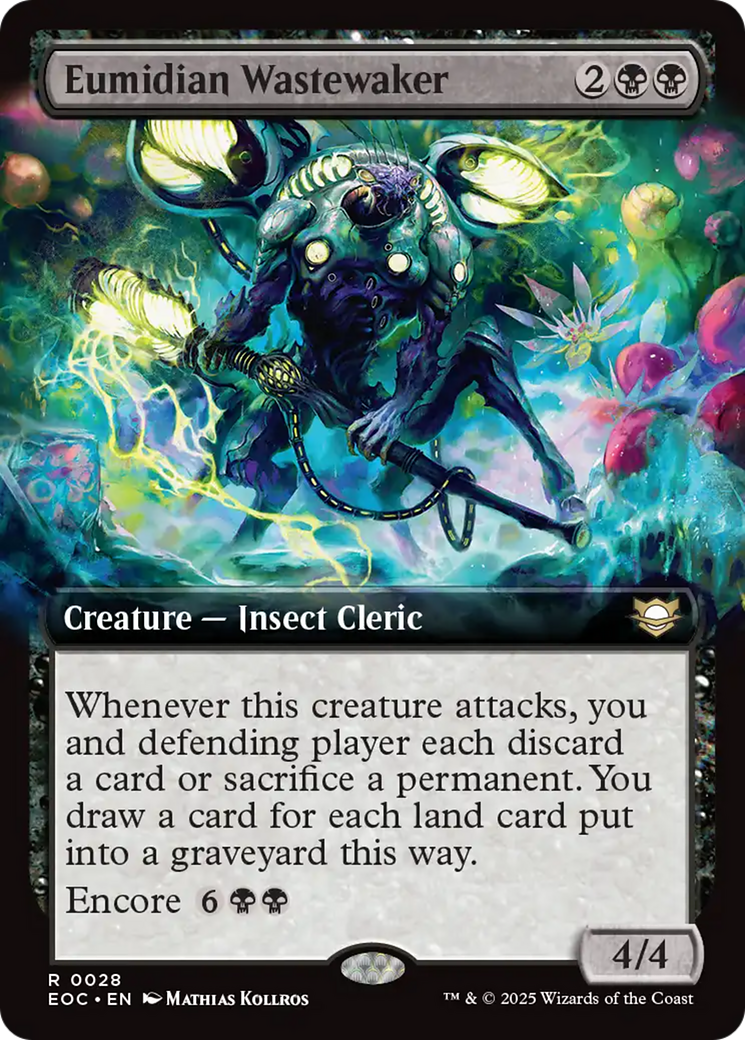 Eumidian Wastewaker (Extended Art) [Edge of Eternities Commander] | I Want That Stuff Brandon
