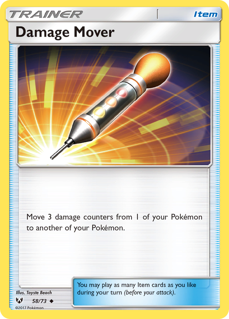 Damage Mover (58/73) [Sun & Moon: Shining Legends] | I Want That Stuff Brandon