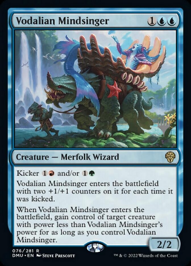 Vodalian Mindsinger (Promo Pack) [Dominaria United Promos] | I Want That Stuff Brandon