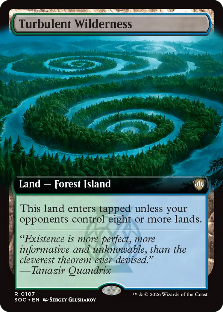 Turbulent Wilderness (Extended Art) [Secrets of Strixhaven Commander] | I Want That Stuff Brandon