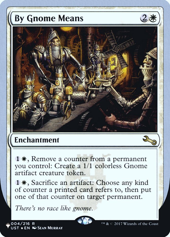 By Gnome Means (Unfinity Foil Edition) [The List] | I Want That Stuff Brandon