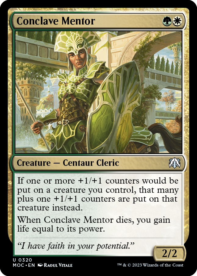 Conclave Mentor [March of the Machine Commander] | I Want That Stuff Brandon