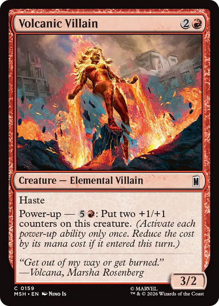 Volcanic Villain [Marvel Super Heroes] | I Want That Stuff Brandon