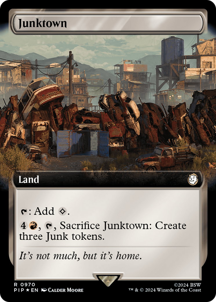 Junktown (Extended Art) (Surge Foil) [Fallout] | I Want That Stuff Brandon