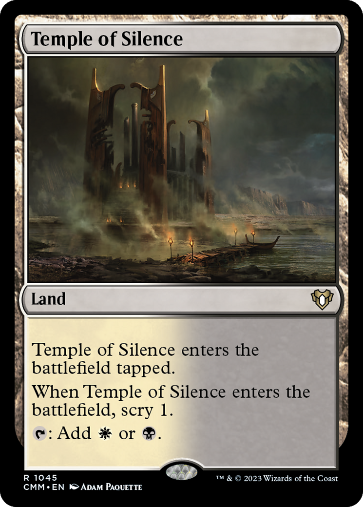 Temple of Silence [Commander Masters] | I Want That Stuff Brandon