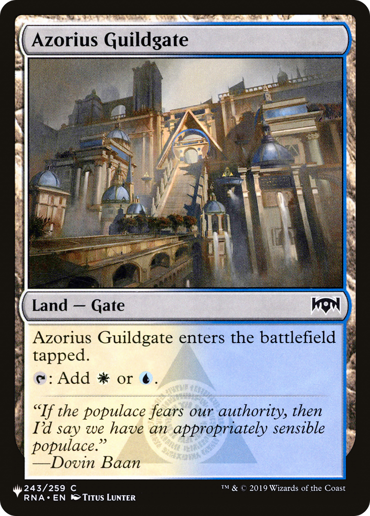 Azorius Guildgate [The List] | I Want That Stuff Brandon