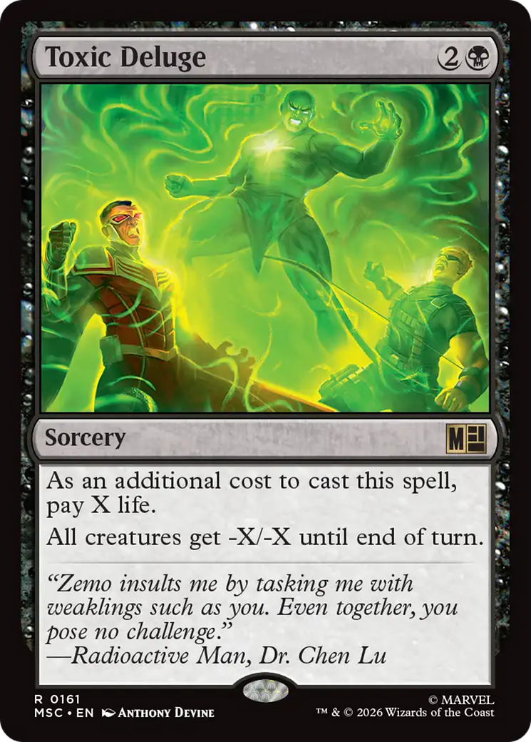 Toxic Deluge [Marvel Super Heroes Commander] | I Want That Stuff Brandon